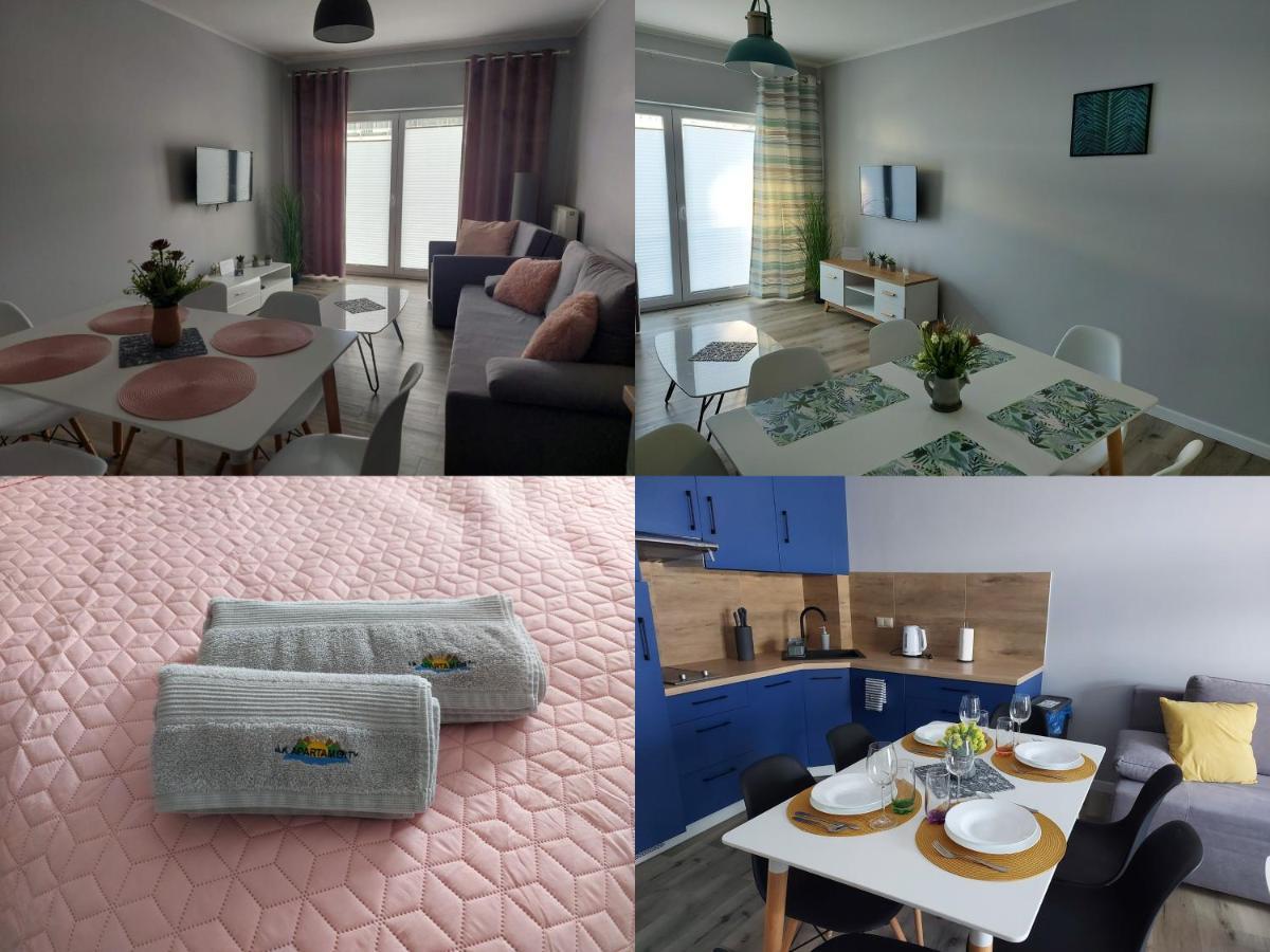 Apartamenty Z Tarasami "Mietowy Spokoj 15" "Romantyczna Szarosc 16" "Niebieska Elegancja 17" Maksymalnie Dla 6 Osob Pobierowo Eksteriør bilde